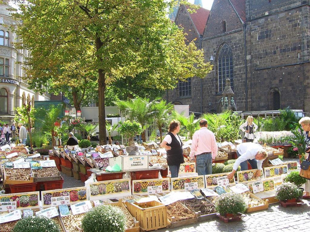 Gasthaus Hotel Bremen Bagian luar foto